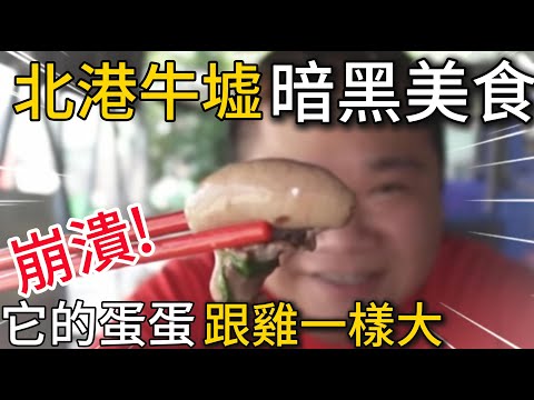 雲林北港牛墟丨崩潰!!暗黑料理大魔王它的蛋蛋竟然跟雞一樣大丨巧遇鄧麗君國中同學丨這顆鑽石要我自己開價