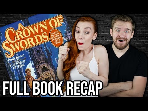 OOO WE'RE HALFWAY THERE! | Crown Of Swords Full Book Recap | Nerdy Wordy Book Club