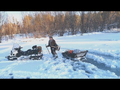 They stole metal. They got caught in a poachers' snare. They got caught in ice. It wasn't a trip,...