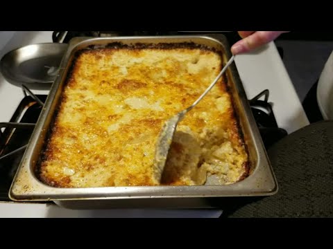 Lets make cheesy scalloped potatoes