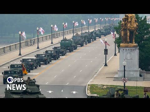 WATCH LIVE: Trump's military parade honoring Army's 250th birthday rolls through Washington, D.C.