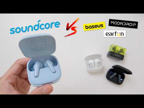 NEW $25 Soundcore R60i NC vs Baseus, Moondrop and EarFun!