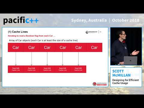 Pacific++ 2018: Scott McMillan "Designing for Efficient Cache Usage"