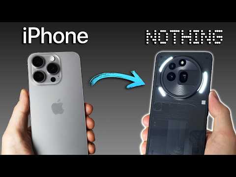 LIFELONG iPhone User SWITCHES to Nothing Phone (3a) Pro
