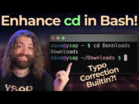 Improve your `cd` experience RIGHT NOW with these 2 Bash Features! You Suck at Programming #068