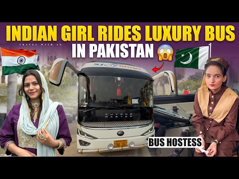 Indian girl in Pakistan 🇵🇰 Pakistan’s luxurious bus journey 🚌Lahore to Chakwal Shri Katas Raj Mandir