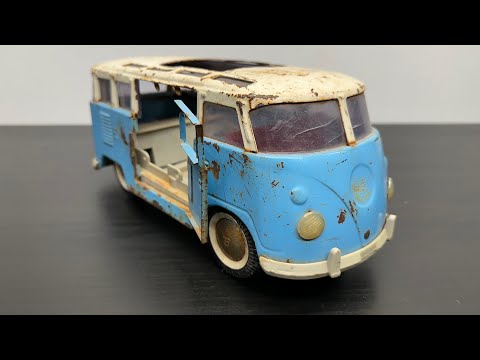 Vintage Buddy L Volkswagen Bus Restoration