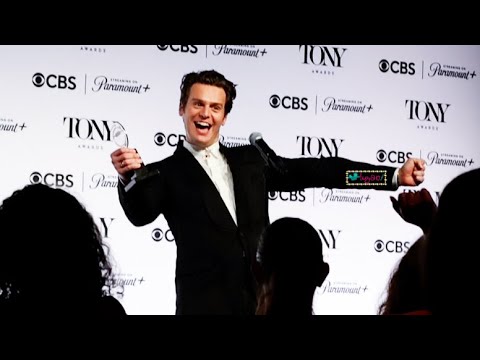 Jonathan Groff Tony Awards Press Room