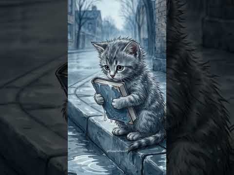 sedih 😿 #cat #cute #sad #sadsong