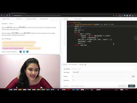 Longest Substring Without Repeating Characters - LeetCode 3 Python