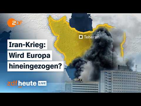 USA, Israel, Iran: Wie der Iran-Krieg Europas Sicherheitslage verändert | ZDFheute live