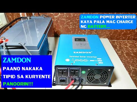 PAANO MAG SETTING AT GAMITIN ANG 1KW ZAMDON POWER INVERTER