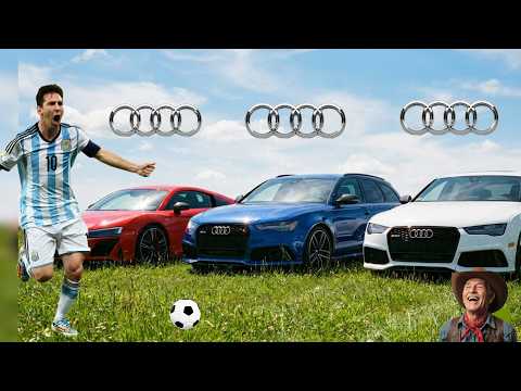 Car review Messi Audi collection | Just for fun, of course