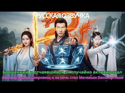 Разрушили даньтянь, но он открыл систему пагоды: за ночь стал Мечным Бессмертным и смёл врагов!