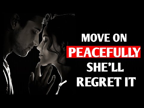 How a Woman Feels When You Move On in Silence (No Contact Strategy) | Stoic !