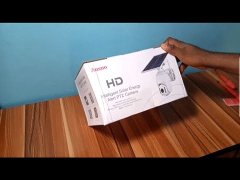 How to install Intelligent Solar Energy Alert PTZ camera.