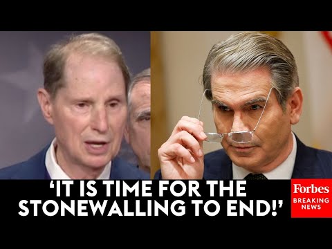 BREAKING: Wyden Drops Bombshell Accusation Against Bessent Of 'Cover-Up' Of Treasury's Epstein Docs