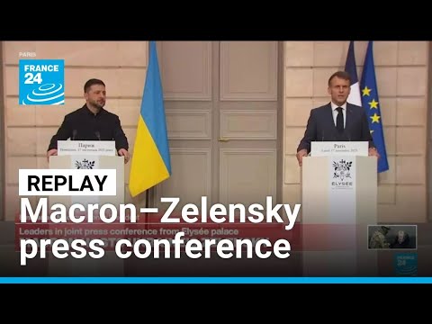 REPLAY: Macron and Zelensky discuss Rafale fighter jet deal at joint briefing • FRANCE 24 English