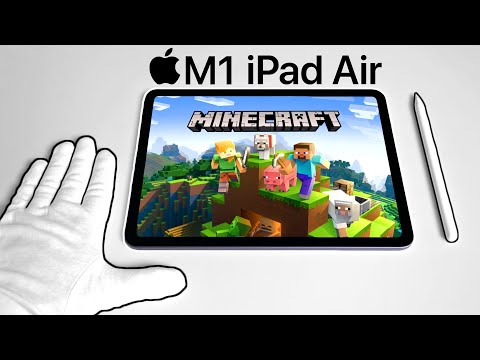 iPad Air M1 (2022) Unboxing - Almost Pro, But... (Minecraft, PUBG, Fortnite)