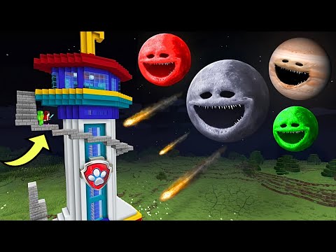 i Found Scariest LUNAR MOON 😱 in Minecraft | Minecraft Horror |