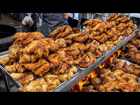 500 Chickens Sold Out Every Day?! Most Popular Korean Chicken TOP 5 / Korean street food