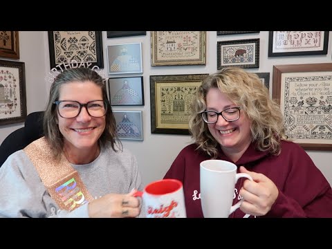 Flosstube #40 - Between Two WIPs - Buckle up, Stanley