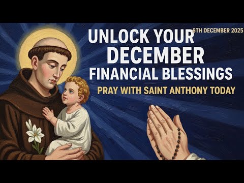 🙏POWERFUL SAINT ANTHONY PRAYER FOR DECEMBER FINANCIAL TURNAROUND🙏