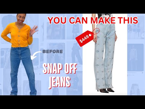 DIY $450 Cowboy Carter Jeans Upcycle! | Y Project Inspired