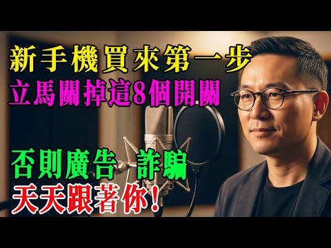 手機剛到手必做這8件事！不關掉，廣告和詐騙永遠纏著你！