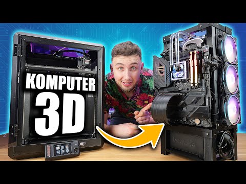 Jak wydrukowałem komputer na DRUKARCE 3D - DIY