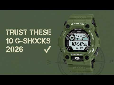 Top 10 Casio G-Shock Watches — Special Forces Would APPROVE These Picks!