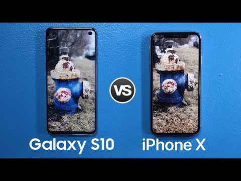 Samsung Galaxy S10 vs iPhone X Camera Test Comparison!