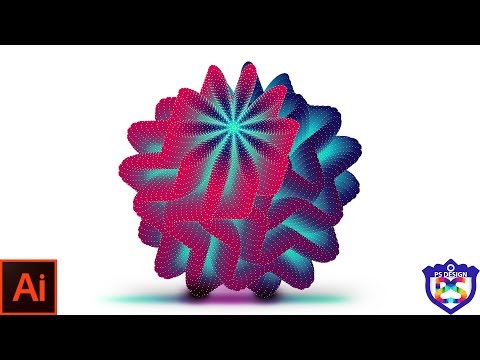 How to blend vector art in adobe illustrator (Adobe Illustrator CC 2017 Tutorial) | PS Design