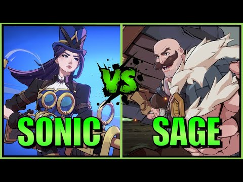 SonicFox - Testing My OD Caitlyn Vs Dekillsage【2XKO】