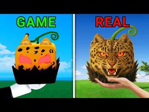 Blox Fruits but REAL LIFE