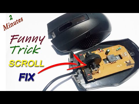 Mouse scroll wheel not working properly | Fix mouse scroll wheel