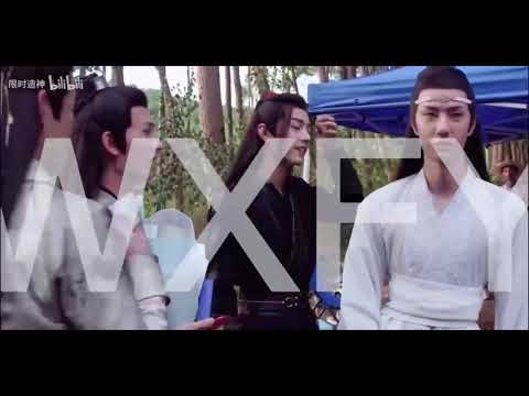 [The Untamed BTS] Xiao Zhan: I even sent him "Ge, sleep earlier, Ge!" || 肖战​  王一博 ~~ Part 11