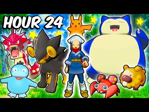 I Spent 24 HOURS SHINY Hunting in Obsidian Fieldlands!