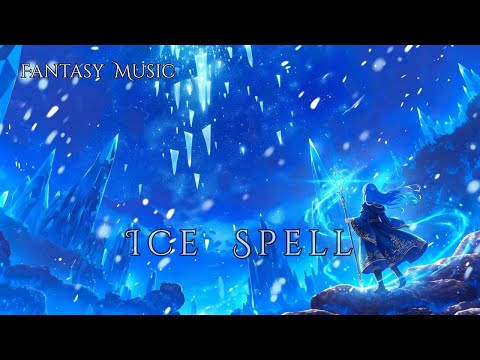 Invented Language | "Ice Purification Magic" - Girl with the Staff Gazing at the Sky-Celtic Fantasy