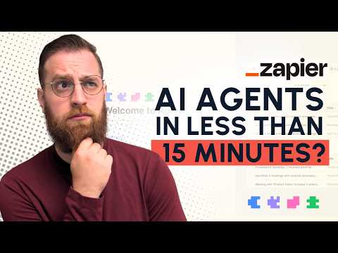 The EASIEST Way to Build AI Agents (No Code Required) | Zapier AI Agents Tutorial