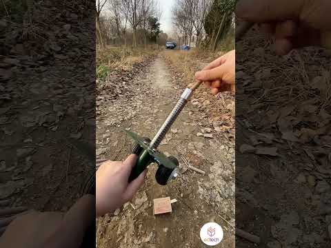 Tiny Rocket Launcher That Actually Works! 🚀 #viral #MiniRocketLauncher #Engineering #diy #trending