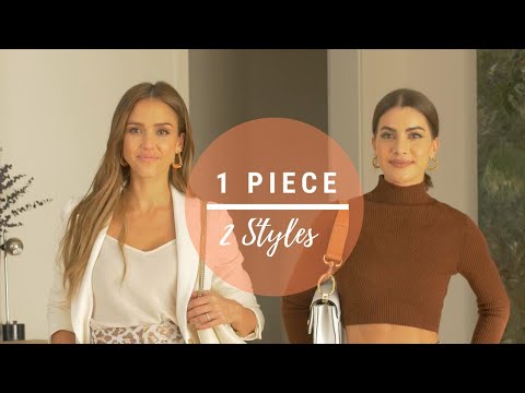 1 PIECE, 2 STYLES with JESSICA ALBA