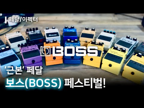 16 Types of BOSS Pedals - Both Beginner Effectors and Complete Models!