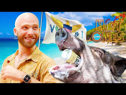 US Virgin Islands Food Tour In St. Croix! Surviving Hot Ones Caribbean! 🇻🇮