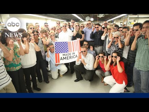 Made in America: David Muir tries Randolph Engineering's US fighter pilot sunglasses
