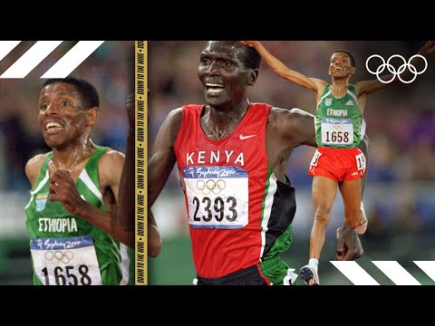 One of the best final sprints in history! Gebrselassie ๐ Tergat | Down to the Wire