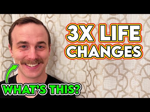 3x Simple Life Changes! At Home LEGO Backlog! Mustache!? VLOG