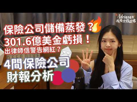 非保證回報幻滅？301.6億美金虧損 4間公司財報分析 | A D R I A N A 保險實戰攻略
