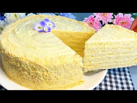 Вот Что я готовлю из Творога!Какой же вкусный!Творожный торт со вкусом мороженого!Просто быстро!