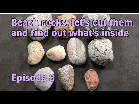 Let's cut some rocks from a beach with a surprise rock appearance...Ep8